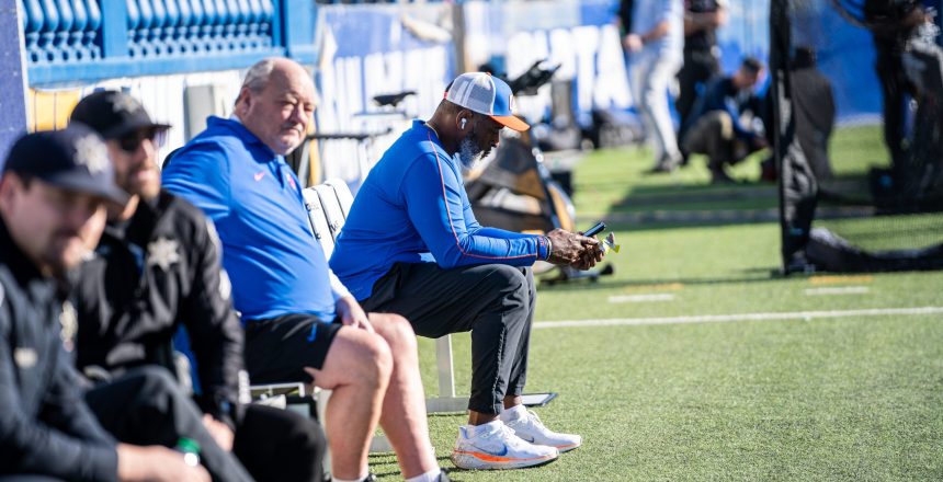 Boise State Football 2024 Game 10 vs San Jose State University at CEFCU Stadium. Photo by Kenna Harbison